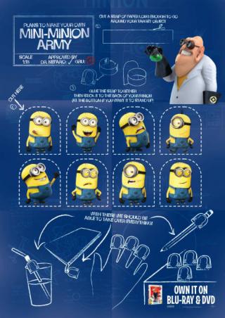 Despicable Me - Minions Finger Puppets