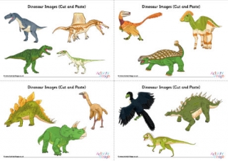 Dinosaur Images Cut and Paste