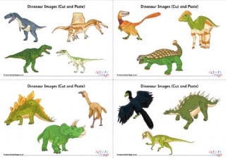 Dinosaur Images Cut and Paste