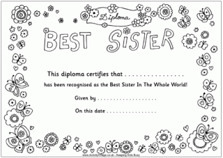 diploma coloring pages