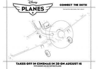 Disney Planes - Connect the Dots
