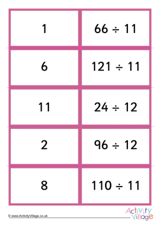 Division Dominoes 4
