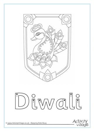 Diwali Finger Tracing