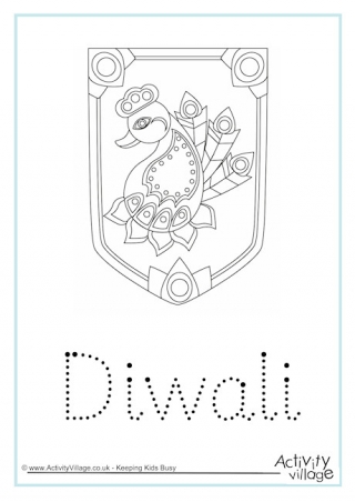 Diwali Word Tracing