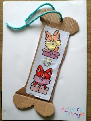Dog Bookmark Craft