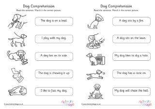 Dog Comprehension Early Readers Phase 5 