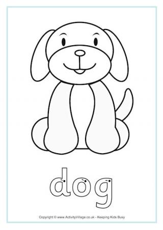 Dog Finger Tracing