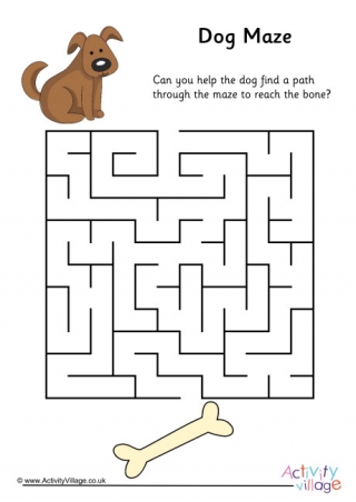 Dog Maze 1