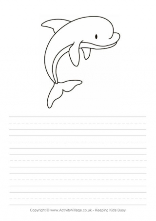 Dolphin Story Paper