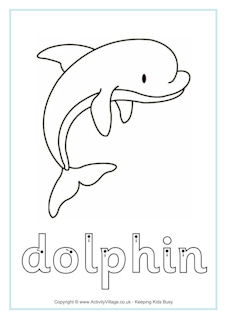 Dolphin Worksheets
