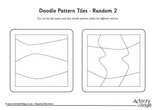Doodle Pattern Tiles - Designs