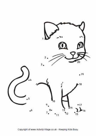 Animal Dot To Dots Animal Dot To Dots