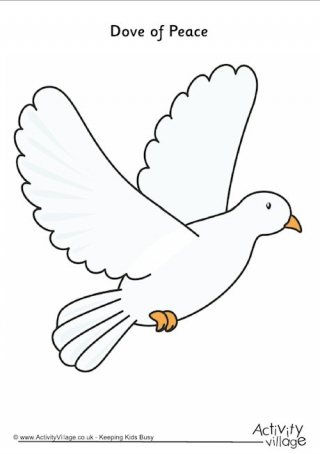 Dove of Peace Printable