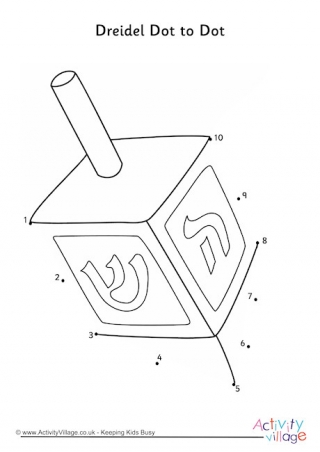 Dreidel Dot to Dot
