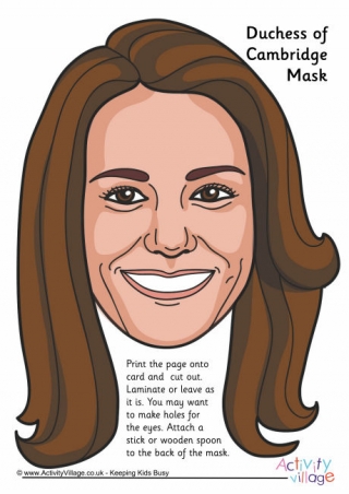 Duchess of Cambridge Mask