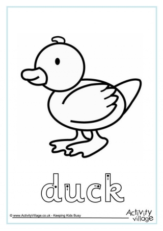 Duck Finger Tracing