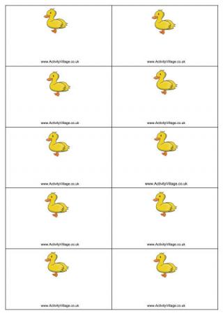 Duck Name Badges