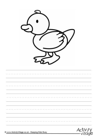 Duck Story Paper
