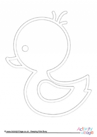 Duckling Tracing Page