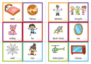 E Alternative Pronunciation Sorting Game