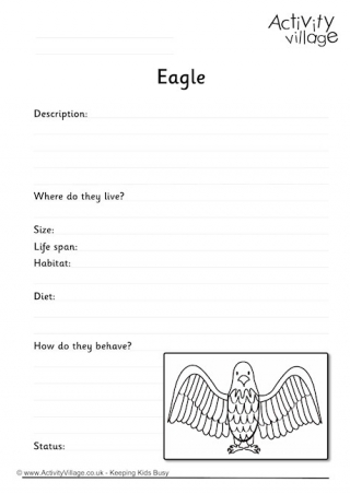 Eagle Worksheet