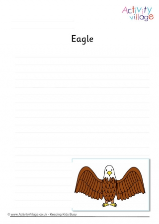 Eagle Writing Page