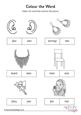 Ear Air Colour The Word