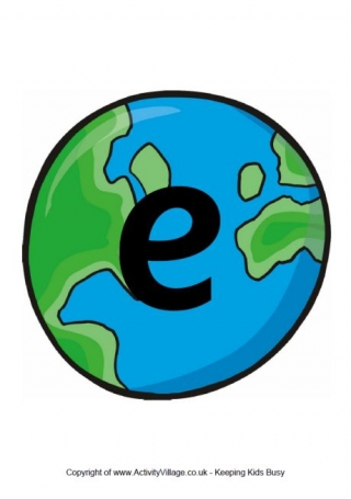 Earth Alphabet Posters