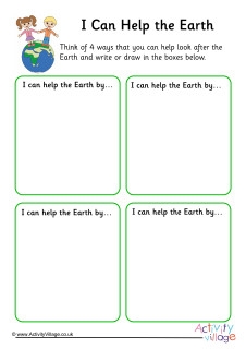 Earth Day Worksheets