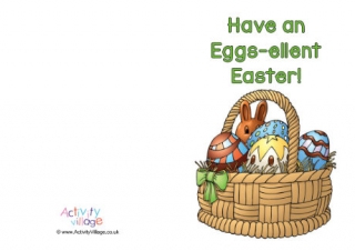 Easter Basket Card