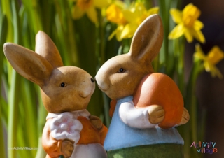 Easter Bunnies Poster