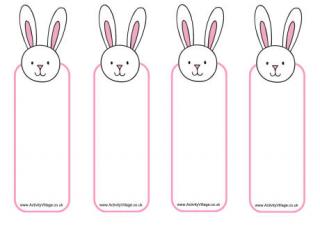 Bunny bookmarks