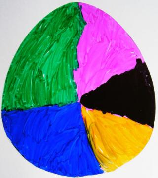 Easter Egg Suncatcher