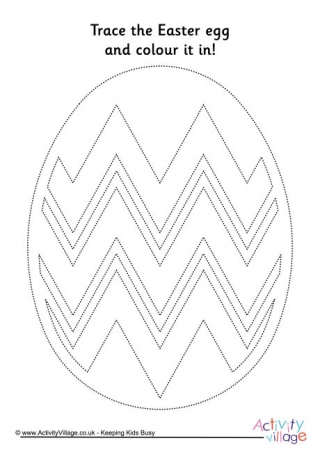 Easter Tracing Pages