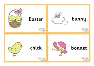 Easter Flashcards - Small