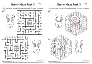 Easter maze pack 3