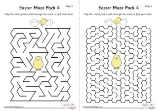 Easter Maze Pack 4