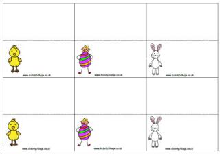 Easter Place Card Printables