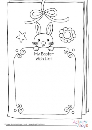 Easter Wish List