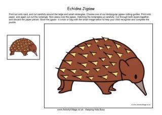 Echidna Jigsaw 