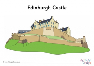 Edinburgh Castle Poster