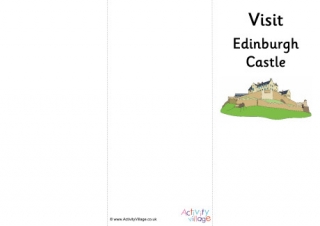 Edinburgh Castle Tourist Leaflet