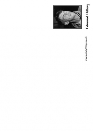 Edmund Hillary Booklet