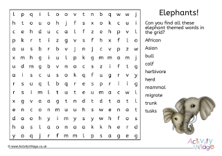 Elephant Puzzles