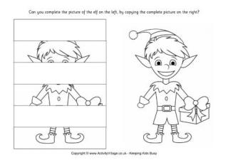 Complete the Elf Puzzle