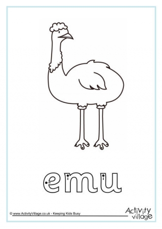 Emu Finger Tracing