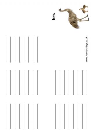 Emu Booklet