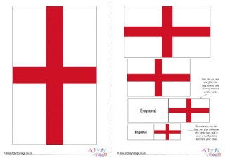 England Flag Printable