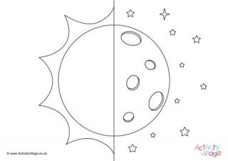 Equinox Colouring Page