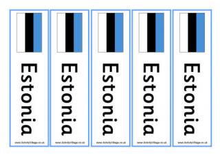 Estonia Bookmarks